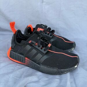 Kids’ 3.5Y Adidas x Star Wars NMD R1 Darth Vader Shoes Red Black